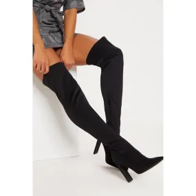 Starchy Suade Knee Boots