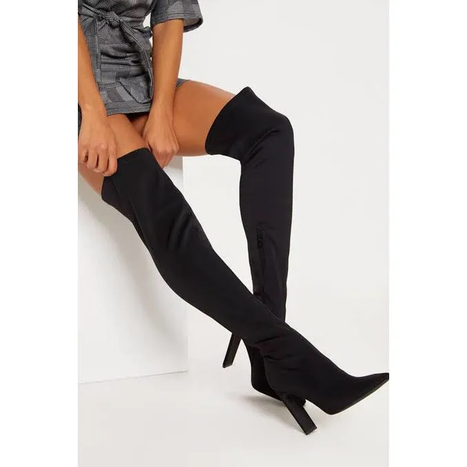 Starchy Suade Knee Boots