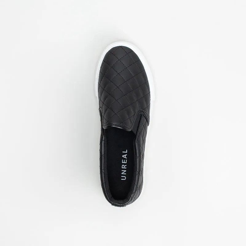 Unreal Women Stitch Detail Slip-On Sneaker _ 146685