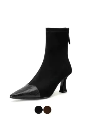USS Shoes Suyin  Women's Pointed Toe Stretch Ankle Boots