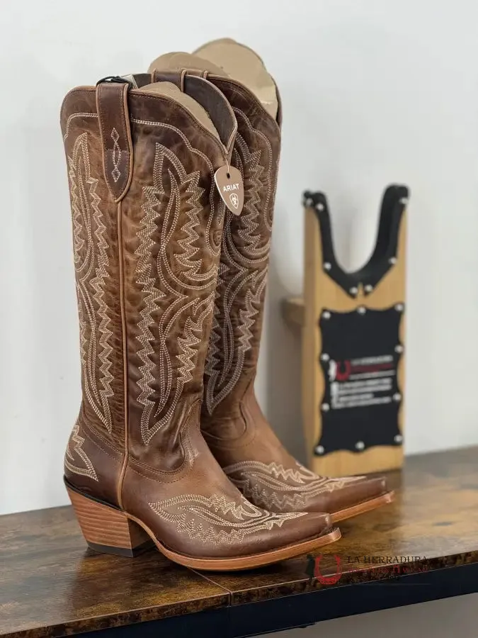 WOMENS ARIAT CASANOVA SHADES OF GRAIN TALL BOOT 4481